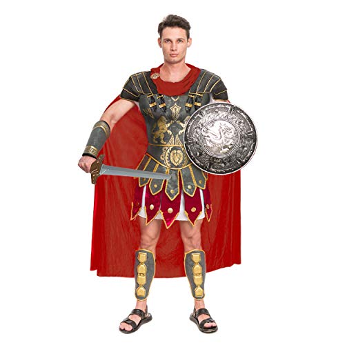 Spooktacular Creations Brave Men’s Roman Gladiator Costume Set for Halloween Audacious Dress Up Party (Standard)