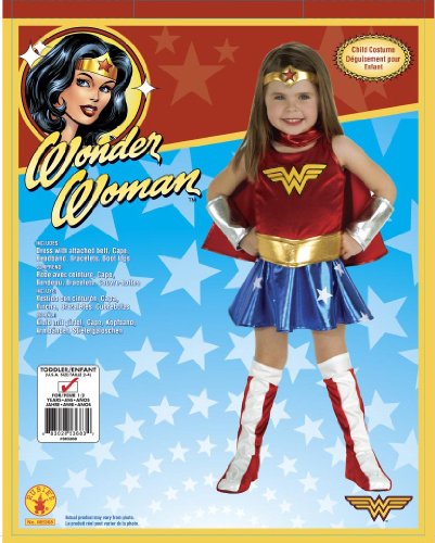 DC Super Heroes Child's Wonder Woman Costume, Toddler