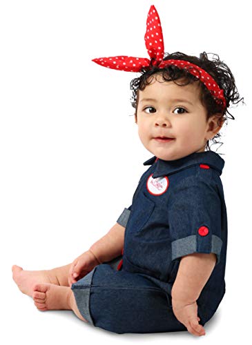 Princess Paradise Baby Girls Rosie The Riveter Costume, As Shown, 12 to 18 Months US