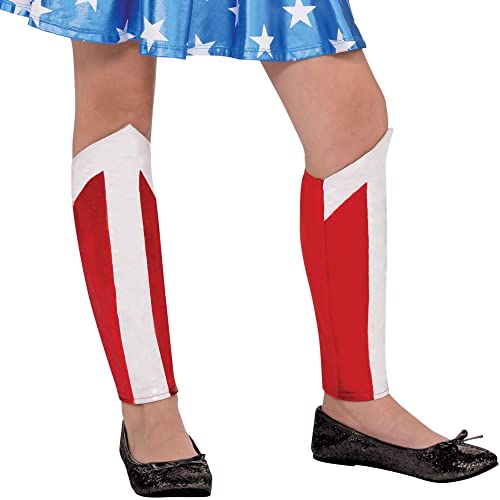 Costumes USA Wonder Woman Halloween Costume for Girls, DC Comics, Large (12-14), Includes Dress, Cape, Headband and More