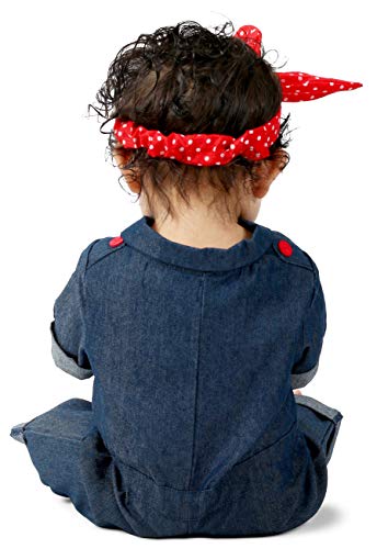Princess Paradise Baby Girls Rosie The Riveter Costume, As Shown, 12 to 18 Months US
