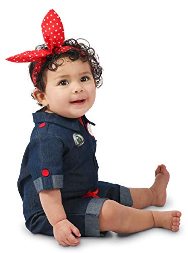 Princess Paradise Baby Girls Rosie The Riveter Costume, As Shown, 12 to 18 Months US