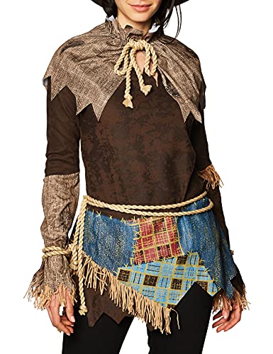 Creepy Scarecrow Womens Costume X-Large Brown