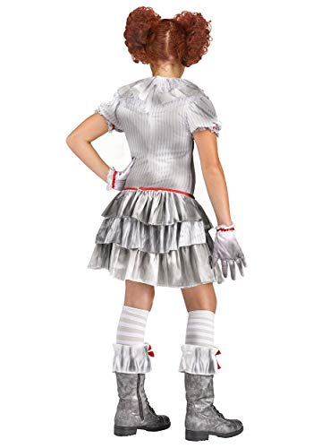 Fun World Carnevil Clown Costume for Girls Large
