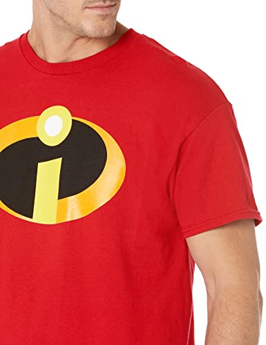 Disney unisex adult The Incredibles T-shirt T Shirt, Red, 3X US