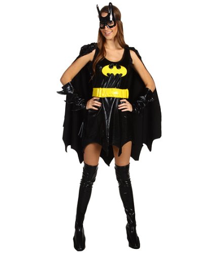 Secret Wishes Women's DC Comics Deluxe Batgirl Costume, Black, Large