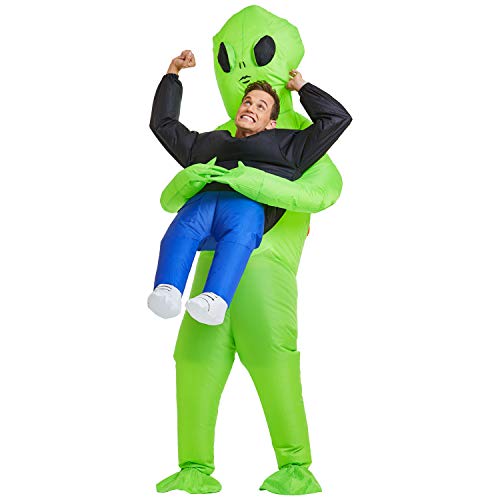 Alien Rider Inflatable Halloween Costume for Adults