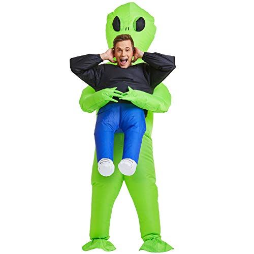 Alien Rider Inflatable Halloween Costume for Adults