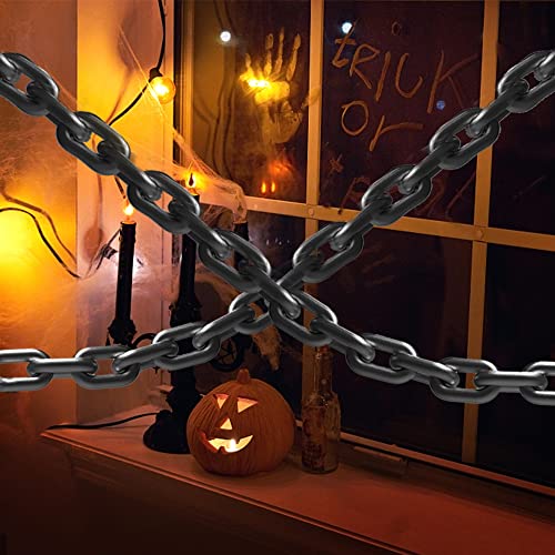 Zcaukya Halloween chains, Plastic Chains Props, 6 Feet Decoration Chain, Great for Costume Party