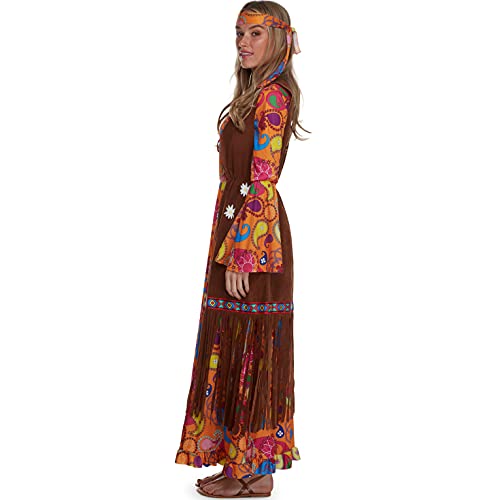 Morph - Hippie Costume Women - Hippie Dress - 70s outfits - 70s Costume For Women - Hippie Dress Costume Women - 60s Costume For Women - 70's Dress -Size XXL