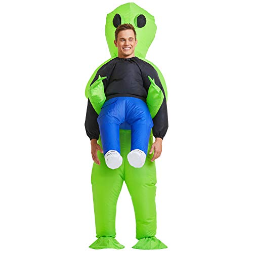 Alien Rider Inflatable Halloween Costume for Adults