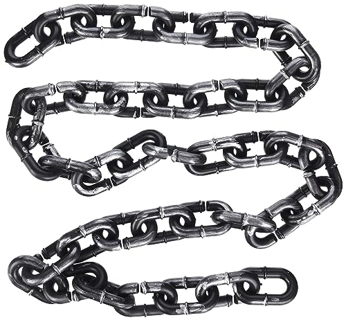 Fun World Mens 74" Chain Links, Multicolor, Standard US