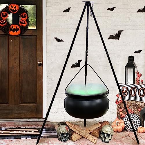Outdoor Halloween Party Decor - Large Witches Cauldron