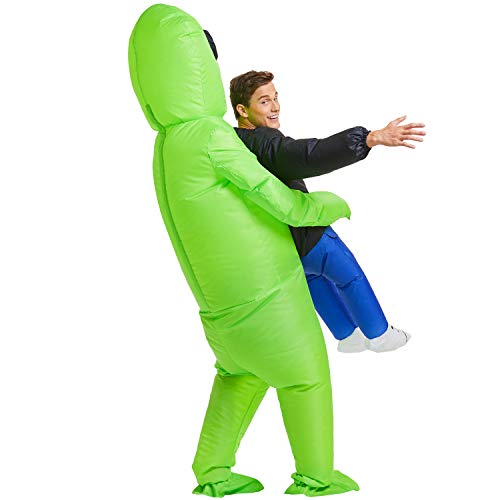Alien Rider Inflatable Halloween Costume for Adults