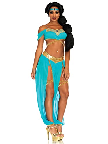 Blue Oasis Princess Costume - Medium (4-Piece)