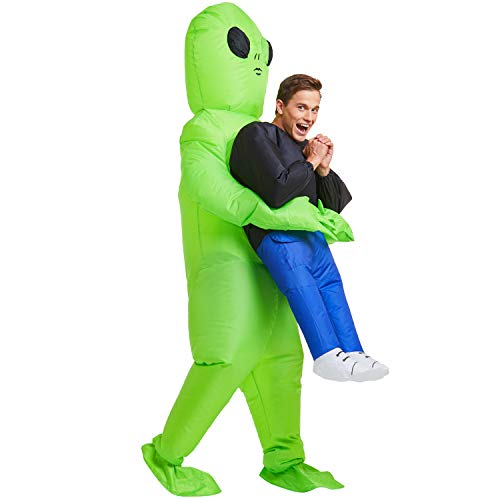 Alien Rider Inflatable Halloween Costume for Adults