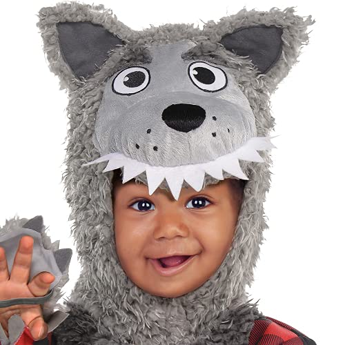 Baby Wolf Costume - Infant 12-24 Months, 1 Pc