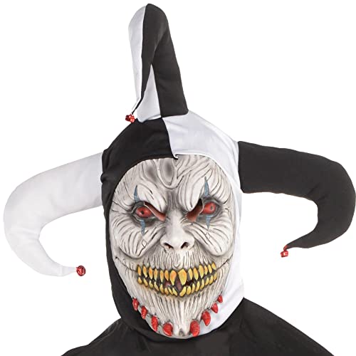 Amscan Sinister Jester Costume - Boy XL 14-16, 1 Pc