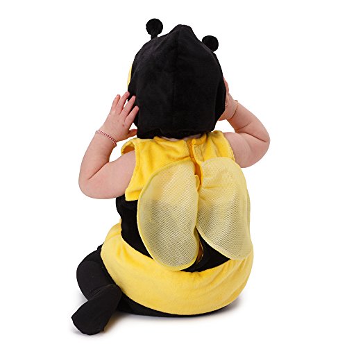 Dress Up America Bee Costume - Baby Fuzzy Bumblebee Costume - Halloween Outfit for Toddlers