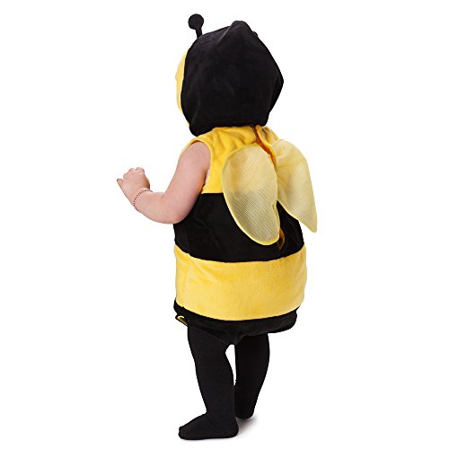 Dress Up America Bee Costume - Baby Fuzzy Bumblebee Costume - Halloween Outfit for Toddlers