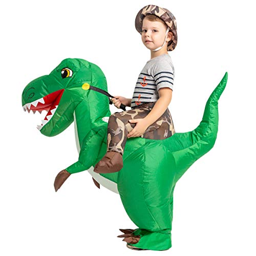 GOOSH Inflatable Dinosaur Costume for Kids Halloween Costumes