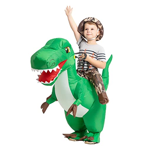 GOOSH Inflatable Dinosaur Costume for Kids Halloween Costumes