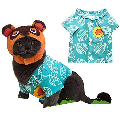 Lopbraa Animal Tom Costume for cat Clothes cat Dress up Small Dog Costume Clothes pet Halloween Cosplay(not hat)