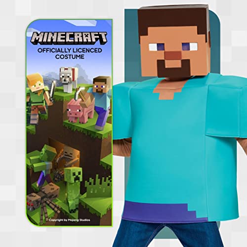 Steve Minecraft Costume - Multicolor - Small (4-6)