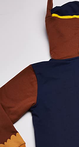 Paw Patrol Little Boy's Chase Costume Zip-up Hoodie Sweater, Navy, 7