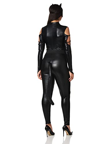 Dreamgirl Adult Catwoman Costume, Womens Catsuit Halloween Costume - Medium