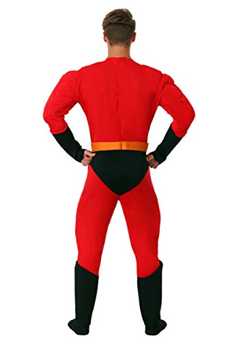 Disguise mens Unisex Deluxe Muscle Mr Incredible Adult Sized Costumes, Red, XXL (50-52)