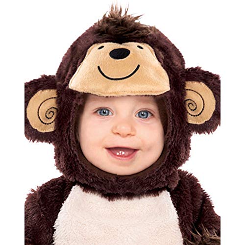 Monkey Around Baby Costume , 6-12 Months , 1 Pc