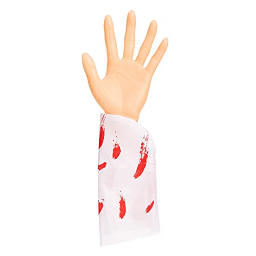 JOYIN Halloween 3 Pair of Bloodstain Zombie Arm Stakes Groundbreaker Yard Stakes for Halloween Haunted House Decoration