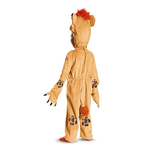 Disguise Disney Junior Kion Lion Guard Deluxe Toddler Boys' Costume Multicolor, M (3T-4T)