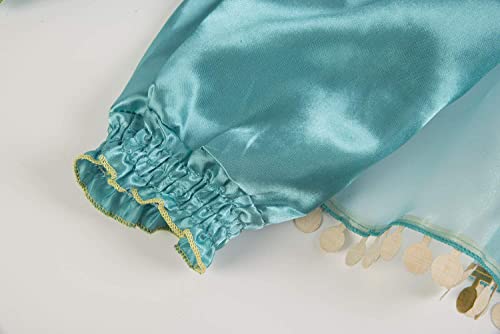 Blue Princess Costume for Girls, Halloween Cosplay