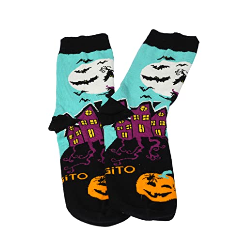 Gift Box/Set 1 Pairs Socks and 3 Pieces of Cute Pumpkin-Shaped Candles