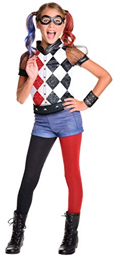 DC Superhero Girl's Harley Quinn Costume - Medium