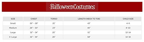 Fun World Fade Eye Shadow Demon Children's Costume, Medium