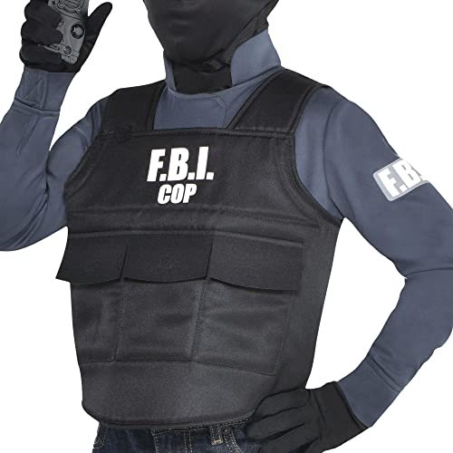 amscan FBI Agent Child Costume - Medium - 8-10, 1 Pc