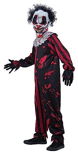 Boys Killer Clown Costume Medium (8-10)