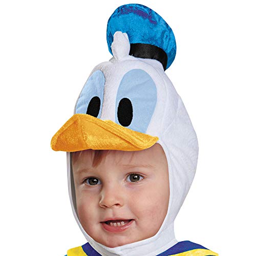 Disney Disguise Baby Boys' Donald Duck Prestige Infant Costume, Blue, 12-18 Months