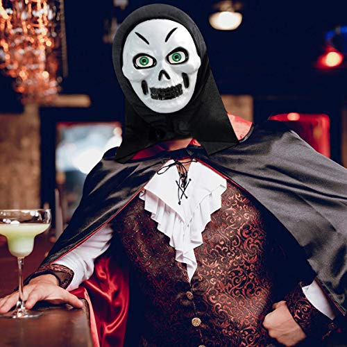 Halloween Eyeballs Scary Plastic Hollow Eyeball Halloween Horror Props 8PCS