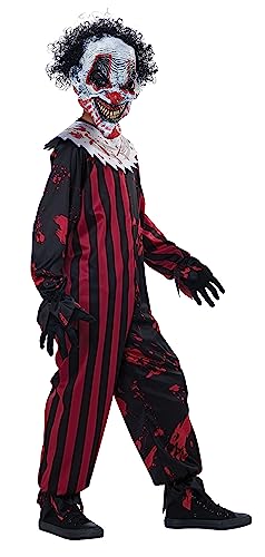 Boys Killer Clown Costume Medium (8-10)