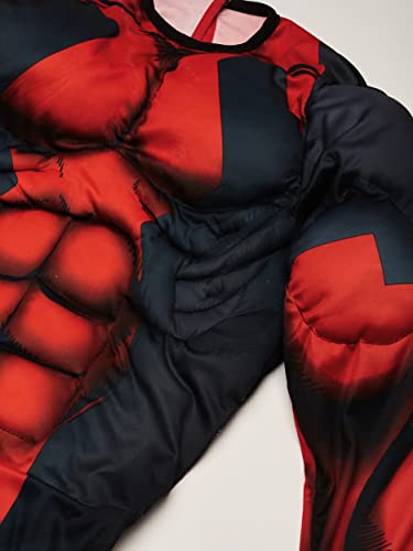 Rubie's unisex adult Rubie's Men's Marvel Universe Classic Muscle Chest Deadpool sized costumes, Red, Standard US