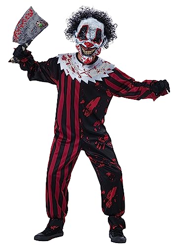 Boys Killer Clown Costume Medium (8-10)