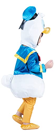 Disney Disguise Baby Boys' Donald Duck Prestige Infant Costume, Blue, 12-18 Months