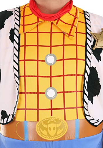 Disguise Men's Woody Deluxe Adult Costume,Multi,XL (42-46)