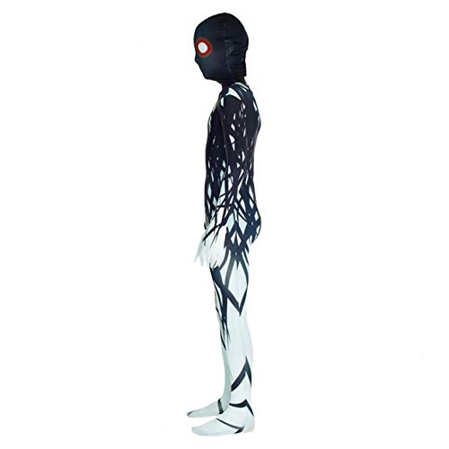 Morphsuits Boys Scary Halloween Costume For Kids Zalgo Slenderman Rake Bodysuit Skinsuit Boys Girls Large
