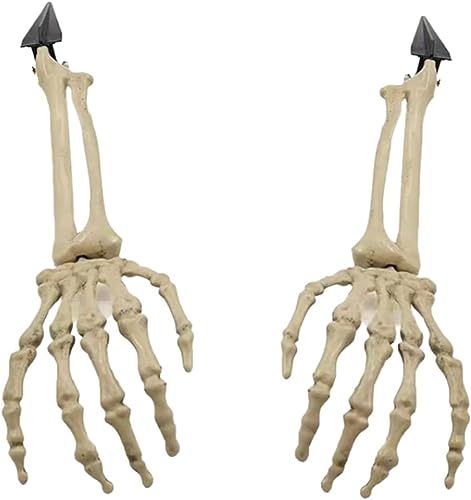 Spooky Skeleton Stakes: Realistic Yard Decor for Haunted Parties