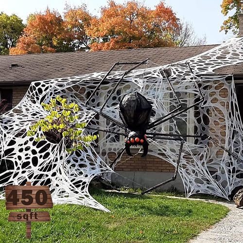 Spooky Spider Web for Halloween